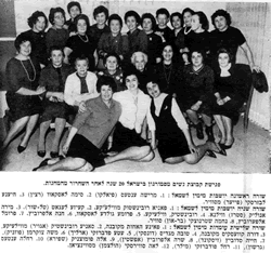 Smorgonwomen, survivors, Israel